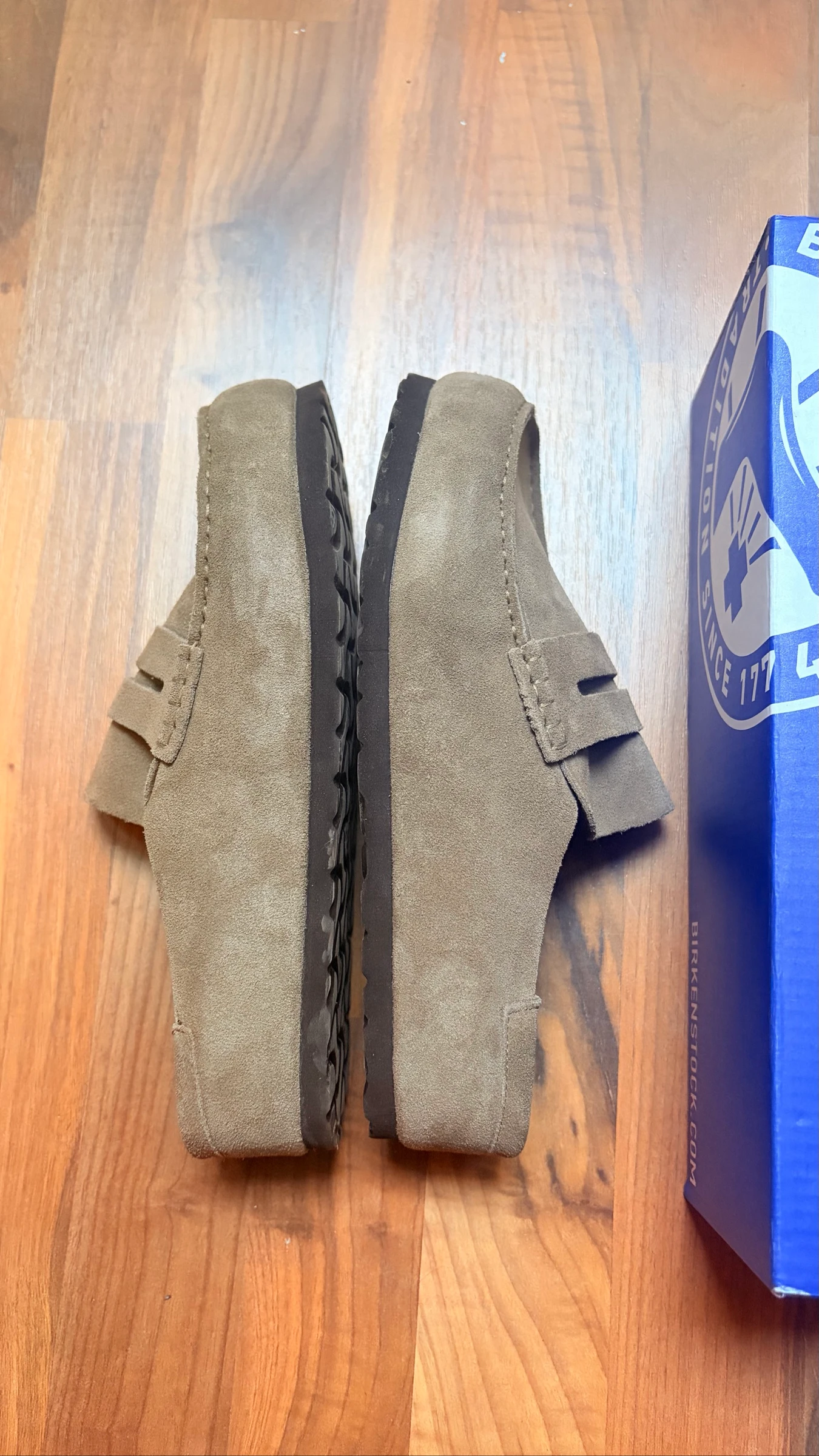 Birkenstock Naples taupe beige gris – photo 3